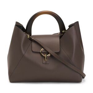 CLAUDIA Made In Italy Leather Satchel